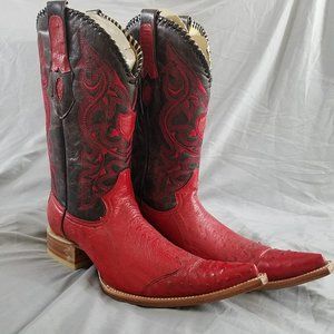 Ausente Exotic leather Boots  Lupe Esparza Edition